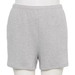 Juniors' Plus Size SO® Core Boyfriend Shorts 11 Juniors' Plus Size SO® Core Boyfriend Shorts -Kohl's store 5466845 Gray Fox Heather