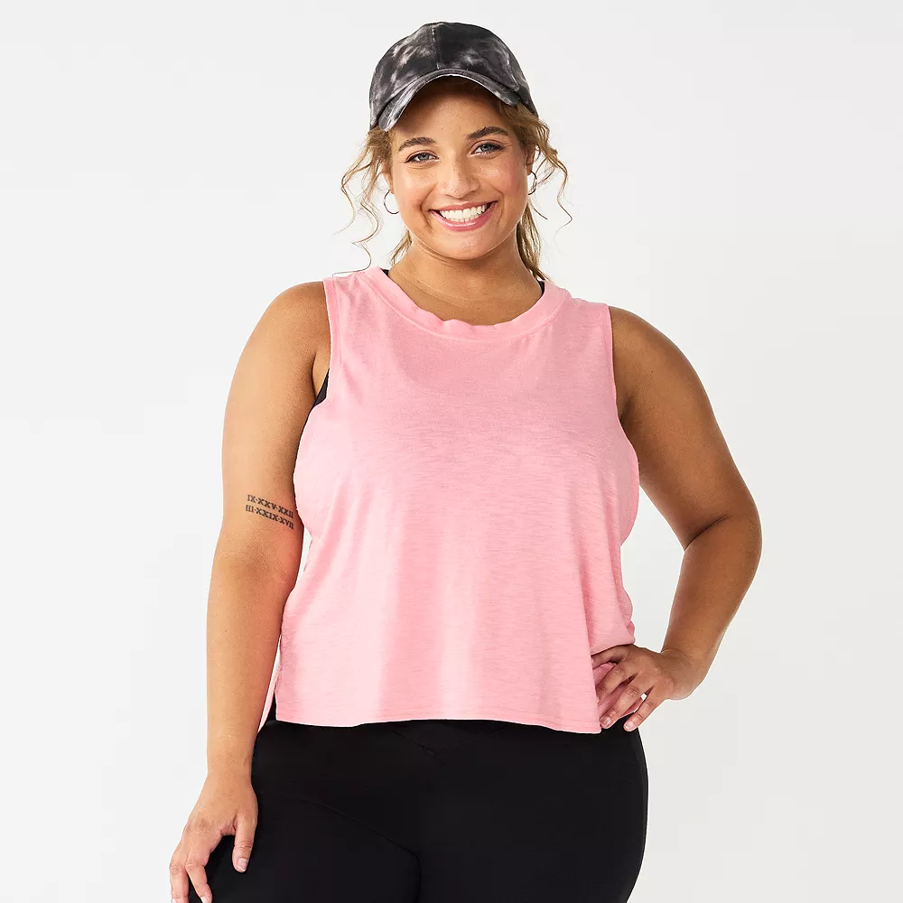 Juniors' Plus Size SO® Muscle Tank 10 Juniors' Plus Size SO® Muscle Tank - Image 10