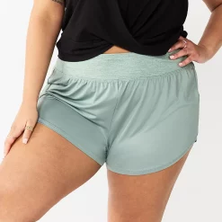 Juniors' Plus Size SO® Sporty Running Short -Kohl's store 5517776 Unique Green