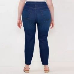 Plus Size LC Lauren Conrad High-Waist Skinny Jeans -Kohl's store 5539167 ALT