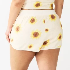 Juniors' Plus Size SO® Cropped Towel Terry Scoop Neck Tank Top -Kohl's store 5553923 ALT