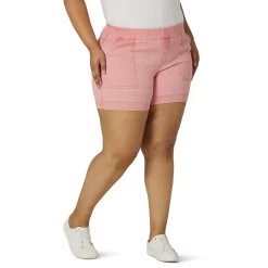 Plus Size Lee® Ultra Lux Pull-On Utility Shorts -Kohl's store 5561692 Envy