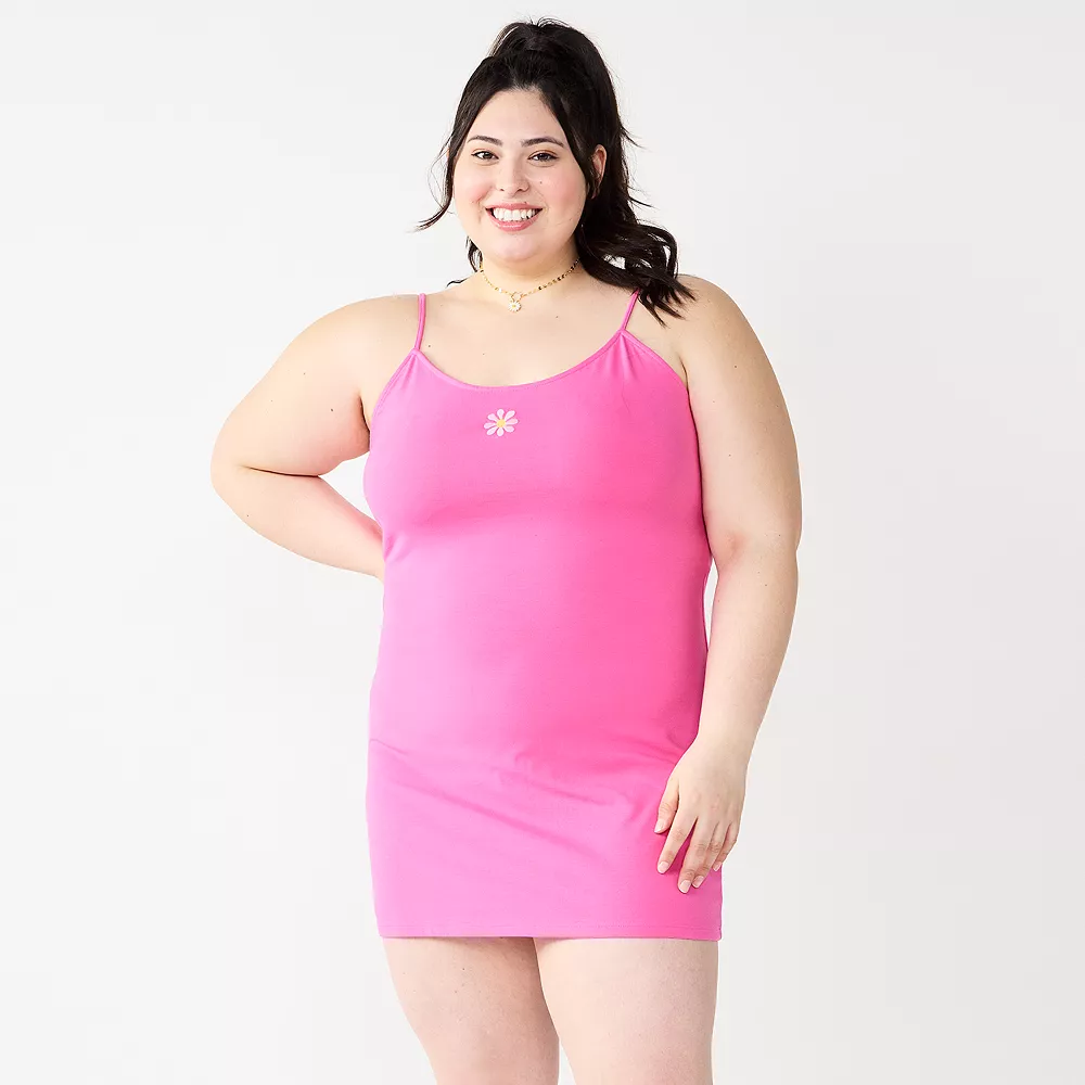 Juniors' Plus Size SO® Back-Tie Bodycon Mini Dress 2 Juniors' Plus Size SO® Back-Tie Bodycon Mini Dress - Image 2