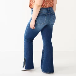 Juniors' Plus Size SO® High-Rise Flare Jeans 17 Juniors' Plus Size SO® High-Rise Flare Jeans -Kohl's store 5568305 ALT