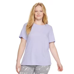 Petite Plus Size Sonoma Goods For Life® Crewneck Tee -Kohl's store 5572597 Glazed Berry