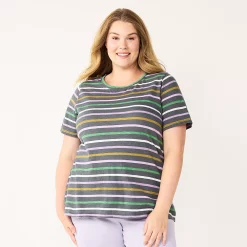 Petite Plus Size Sonoma Goods For Life® Crewneck Tee