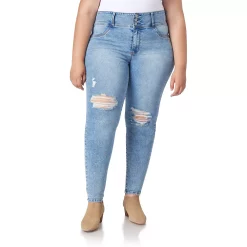 Juniors' Plus WallFlower High-Rise Sassy Ankle Jeggings 15 Juniors' Plus WallFlower High-Rise Sassy Ankle Jeggings -Kohl's store 5588848 Ewan