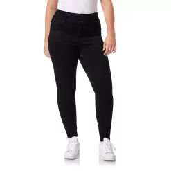 Juniors' Plus WallFlower High-Rise Sassy Ankle Jeggings 13 Juniors' Plus WallFlower High-Rise Sassy Ankle Jeggings -Kohl's store 5588848 Noir