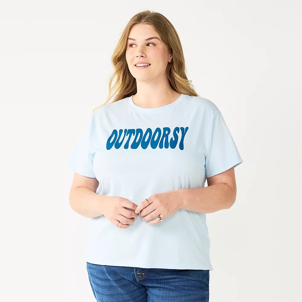 Plus Size Sonoma Goods For Life® Relaxed Graphic Tee 9 Plus Size Sonoma Goods For Life® Relaxed Graphic Tee - Image 9