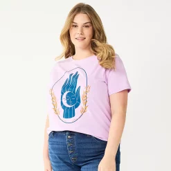 Plus Size Sonoma Goods For Life® Relaxed Graphic Tee 18 Plus Size Sonoma Goods For Life® Relaxed Graphic Tee -Kohl's store 5611932 Purple Cosmic Hand