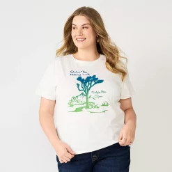 Plus Size Sonoma Goods For Life® Relaxed Graphic Tee 17 Plus Size Sonoma Goods For Life® Relaxed Graphic Tee -Kohl's store 5611932 Purple Joshua Tree