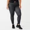 Juniors' Plus Size SO® Crossover High-Rise Sporty Leggings