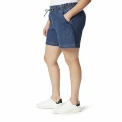 Plus Size Gloria Vanderbilt Pull-On Chino Shorts -Kohl's store 5667589 ALT2