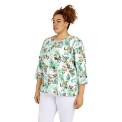 Plus Size Alfred Dunner Classics Cardinals Top -Kohl's store 5722162 ALT2