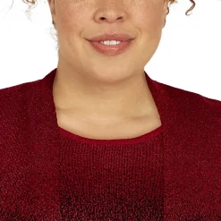 Plus Size Alfred Dunner Classics Ombre Shimmer Sweater 15 Plus Size Alfred Dunner Classics Ombre Shimmer Sweater -Kohl's store 5722184 ALT4