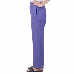 Plus Size Alfred Dunner Tivoli Gardens Pull-On Herringbone Straight Leg Pants -Kohl's store 5810706 ALT2