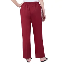 Plus Size Alfred Dunner Sloane Street Pull-On Straight Leg Pants -Kohl's store 5810727 ALT