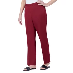 Plus Size Alfred Dunner Sloane Street Pull-On Straight Leg Pants -Kohl's store 5810727 ALT3