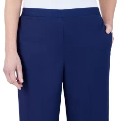 Women's Alfred Dunner Sloanne Street Pull-On Straight-Leg Pants -Kohl's store 5814594 ALT4