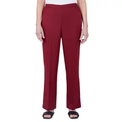 Women's Alfred Dunner Sloanne Street Pull-On Straight-Leg Pants