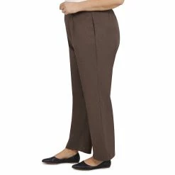 Plus Size Alfred Dunner Sorrento Pull-On Heather Microfiber Pants -Kohl's store 5847806 ALT3